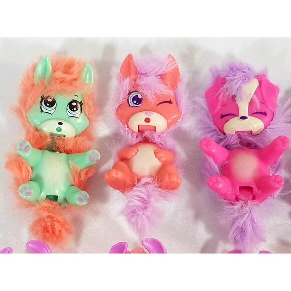 Little Live Scruff Surprise Vet Rescue Figures ONLY lot of 9 Cat Dog Llama - Picture 2 of 8